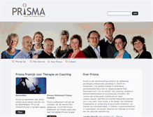 Tablet Screenshot of prisma-praktijk.nl